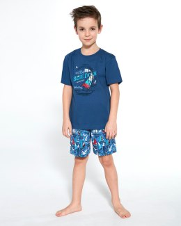 Piżama Cornette Young Boy 790/96 Blue Dock kr/r`134-164 Cornette