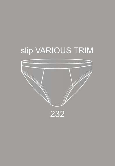 Slipy Cornette Various Trim 232/120 M-XL Cornette