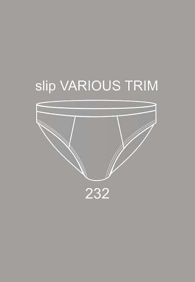 Slipy Cornette Various 232/122 Trim M-2XL Cornette