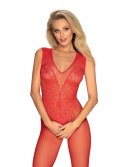 Bodystocking Obsessive N112 Red S-2XL Obsessive