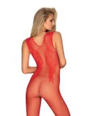 Bodystocking Obsessive N112 Red S-2XL Obsessive