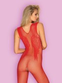 Bodystocking Obsessive N112 Red S-2XL Obsessive