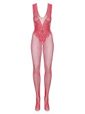 Bodystocking Obsessive N112 Red S-2XL Obsessive