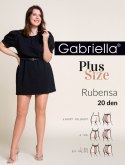 Rajstopy Gabriella 161 Rubensa Plus Size 20 den 8/9 Gabriella