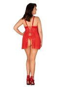 Koszula Obsessive Blossmina Chemise 4XL-7XL Obsessive