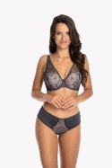 Biustonosz push-up bralette Gaia BS 1032 Jenny Grafitowy Gaia