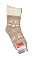 Skarpety Milena 0118 X-MAS Frota Zimowe damskie bezuciskowe 37-41 Milena