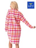 Koszula Key LND 437 B23 dł/r Flanela 2XL-4XL rozpinana Key