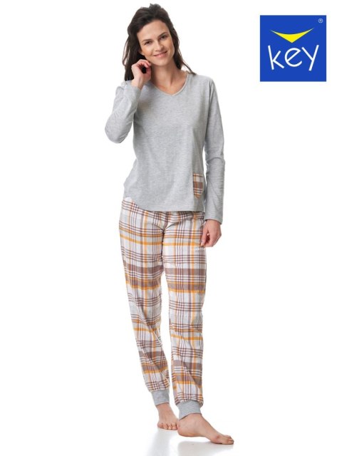 Piżama Key LNS 458 B23 Flanela S-XL damska Key Piżama Key LNS 458 B23 Flanela S-XL damska Key