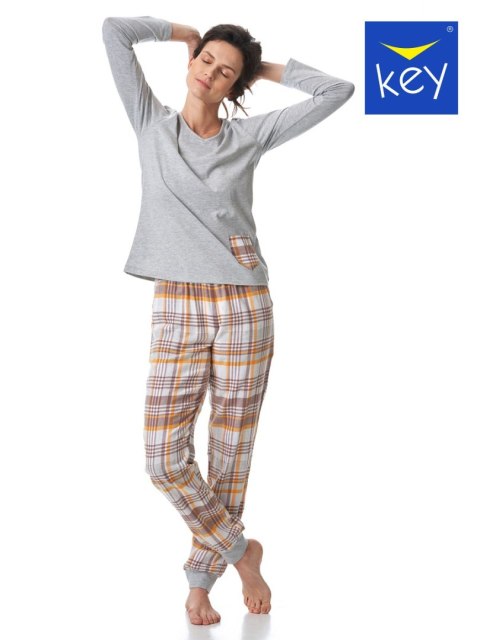 Piżama Key LNS 458 B23 Flanela S-XL damska Key Piżama Key LNS 458 B23 Flanela S-XL damska Key