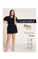 Rajstopy Gabriella 161 Rubensa Plus Size 20 den 7-3XL Gabriella