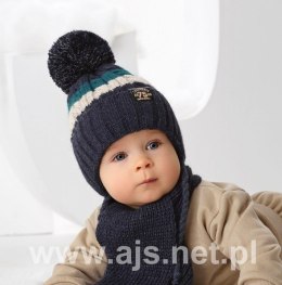 Komplet AJS 46-440 Czapka+szalik AJS
