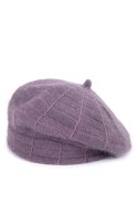 Beret Art Of Polo 23398 Shaggy Plum Art Of Polo