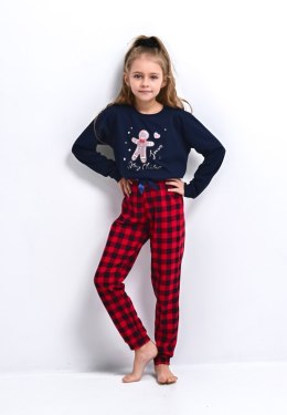 Piżama Sensis Amma Kids Girls dł/r Christmas 110-128 Sensis