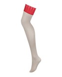 Pończochy Obsessive Ingridia Stockings do pasa XS-2XL Obsessive