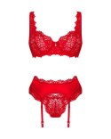 Komplet Obsessive Amor Cherris Set S-XL Obsessive