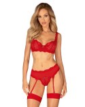 Komplet Obsessive Amor Cherris Set S-XL Obsessive