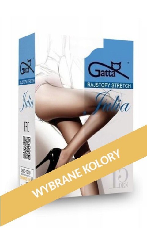 Rajstopy Gatta Julia Stretch 1-XS Wybrane kolory Gatta