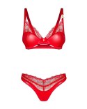 Komplet Obsessive Aliosa Bra&Thong S-3XL Obsessive