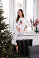 Piżama Sensis Lillian 3/4 Christmas S-XL Sensis