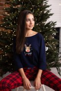 Piżama Sensis Lucy 3/4 Christmas S-XL Sensis