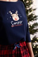 Piżama Sensis Lucy 3/4 Christmas S-XL Sensis