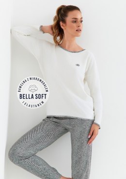 Piżama Cana 411 dł/r Bella Soft 2XL Cana