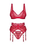 Komplet Obsessive Cupide Desir Set 3 S-3XL Obsessive