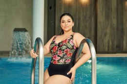 Strój kąpielowy full cup Ava SKJ 60 Floral Maxi Ava
