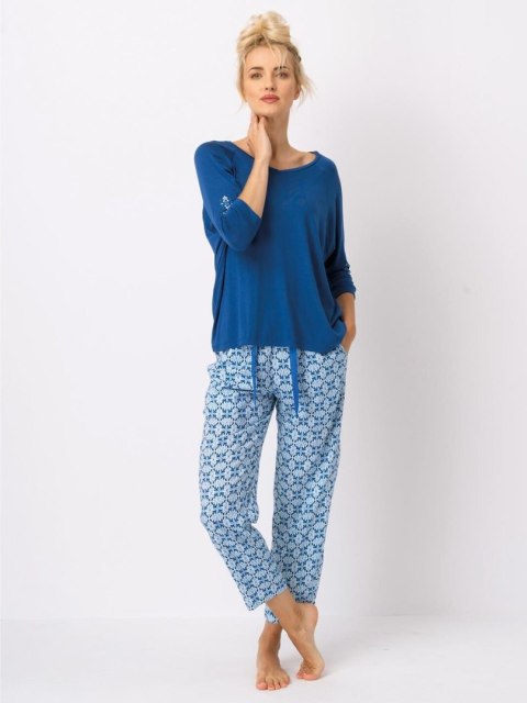 Piżama Key LNS 721 B25 Wiskoza 3/4 S-XL Key Piżama Key LNS 721 B25 Wiskoza 3/4 S-XL Key