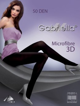 Rajstopy Gabriella 120 Microfibre 3D 50 den 2-4 Gabriella