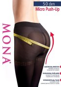 Rajstopy Mona Micro Push-Up 50 den 2-4 Mona