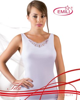 Koszulka Emili Tela biała 2XL-3XL Emili