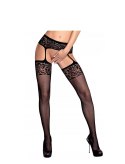 Pończochy Obsessive Garter Stockings S500 S-2XL Obsessive