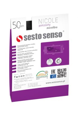 Pończochy Sesto Senso Nicole 50 den 1-4 Sesto Senso