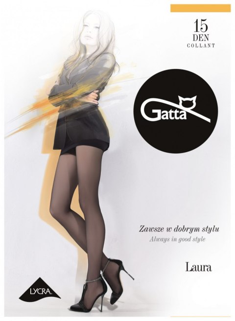 Rajstopy Gatta Laura 15 den 6-XXL Gatta