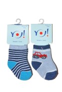 Skarpetki YO! SKF-0002C Baby Boys Frotte 0-9 m-cy YOCLUB